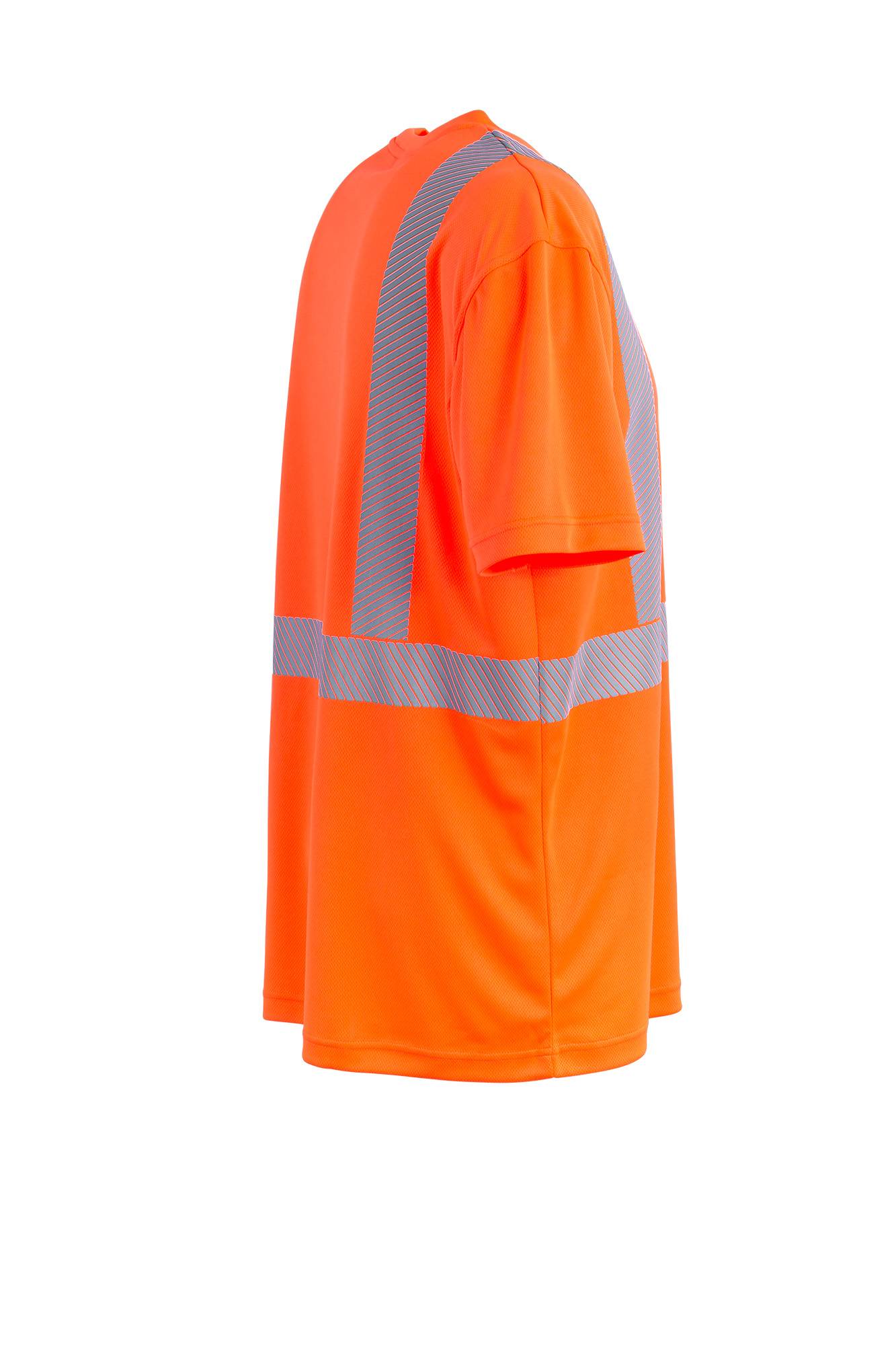 Planam Norit Warnschutz T-Shirt kurzarm orange M 5880048