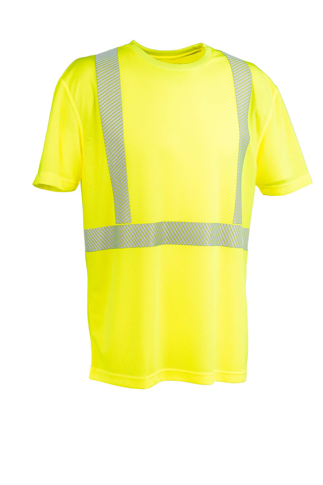 Planam Norit Warnschutz T-Shirt kurzarm gelb XS 5881040