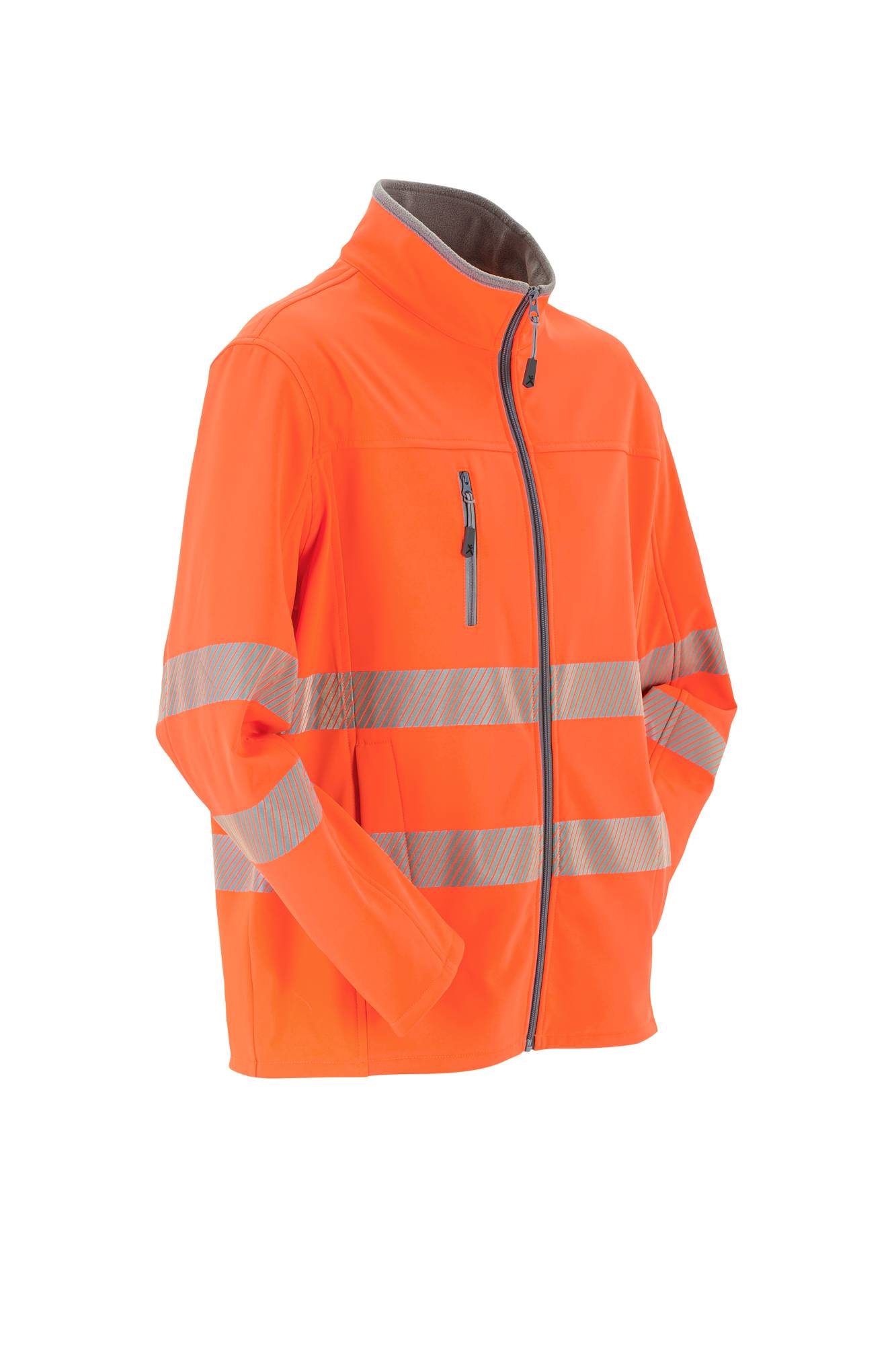 Planam Norit Warnschutz Herren Pure Softshelljacke orange 106 5910106