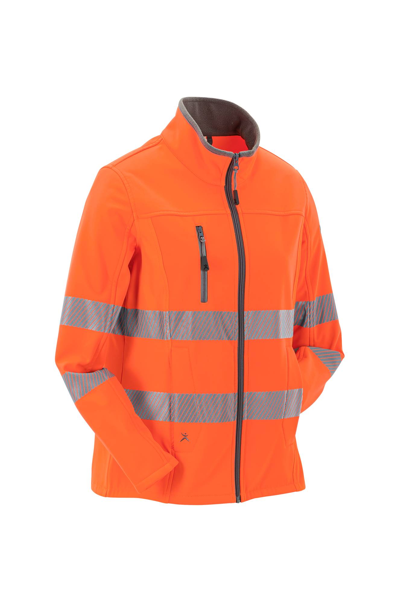Planam Norit Warnschutz Damen Pure Softshelljacke orange 44 5915044