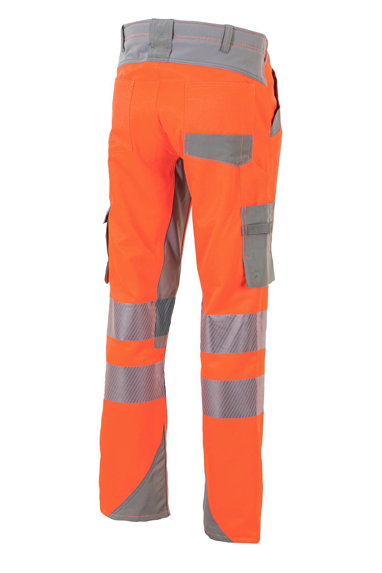 Planam Norit Warnschutz Herren Bundhose orange/zink 98 5920098
