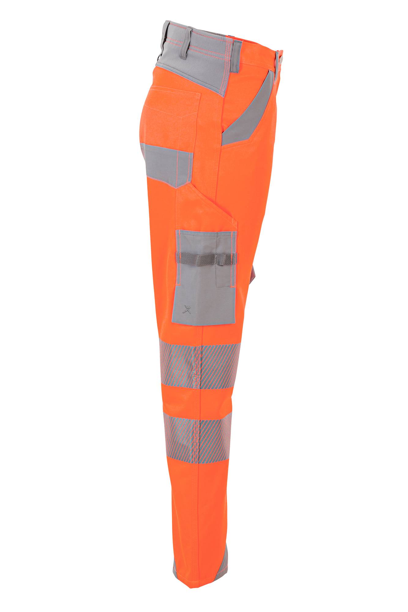 Planam Norit Warnschutz Damen Bundhose orange/zink 44 5925044