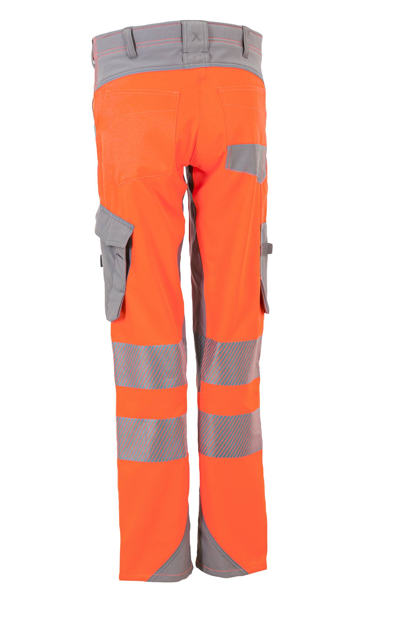 Planam Norit Warnschutz Damen Bundhose orange/zink 38 5925038