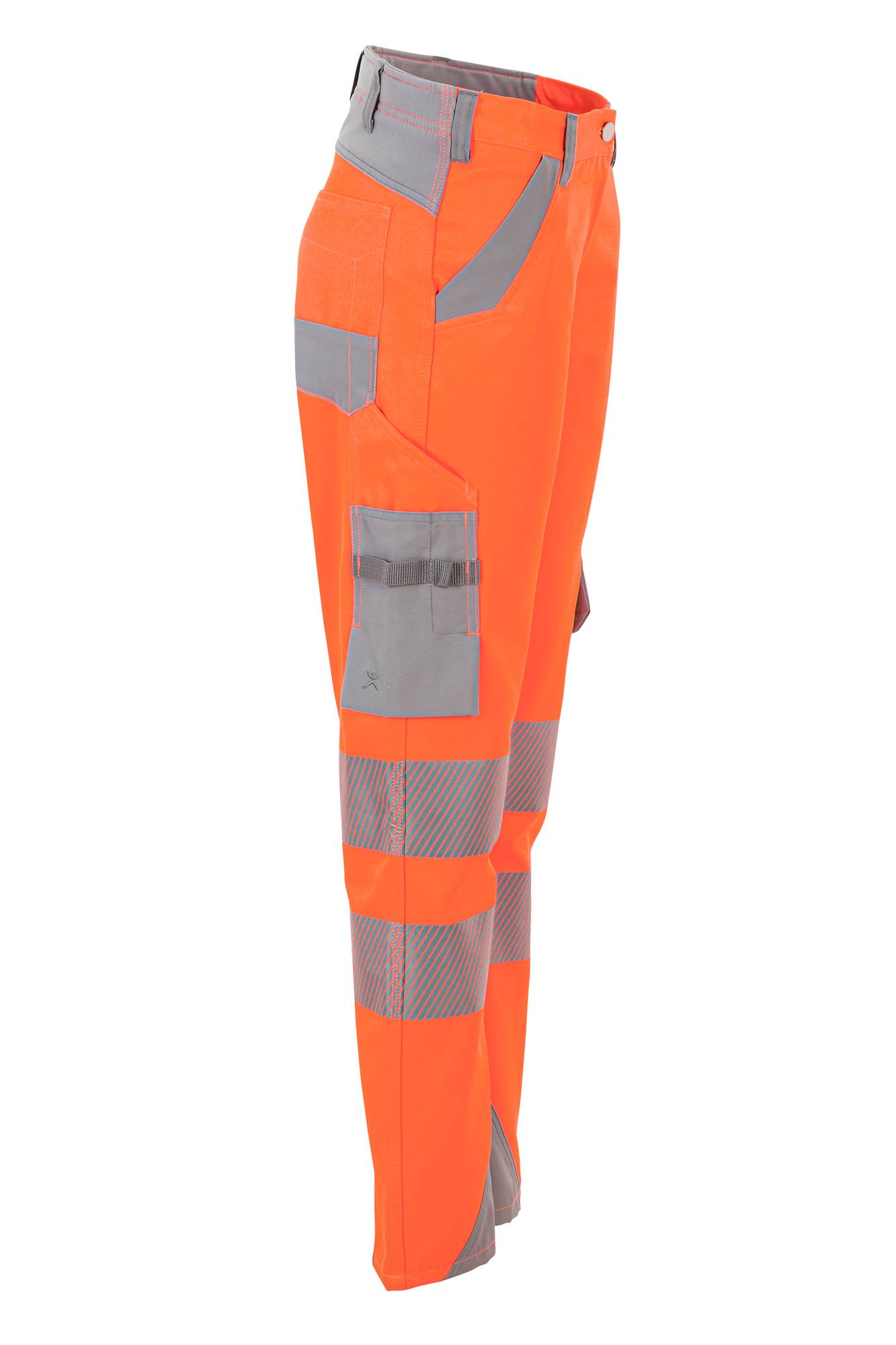 Planam Norit Warnschutz Damen Bundhose orange/zink 44 5925044