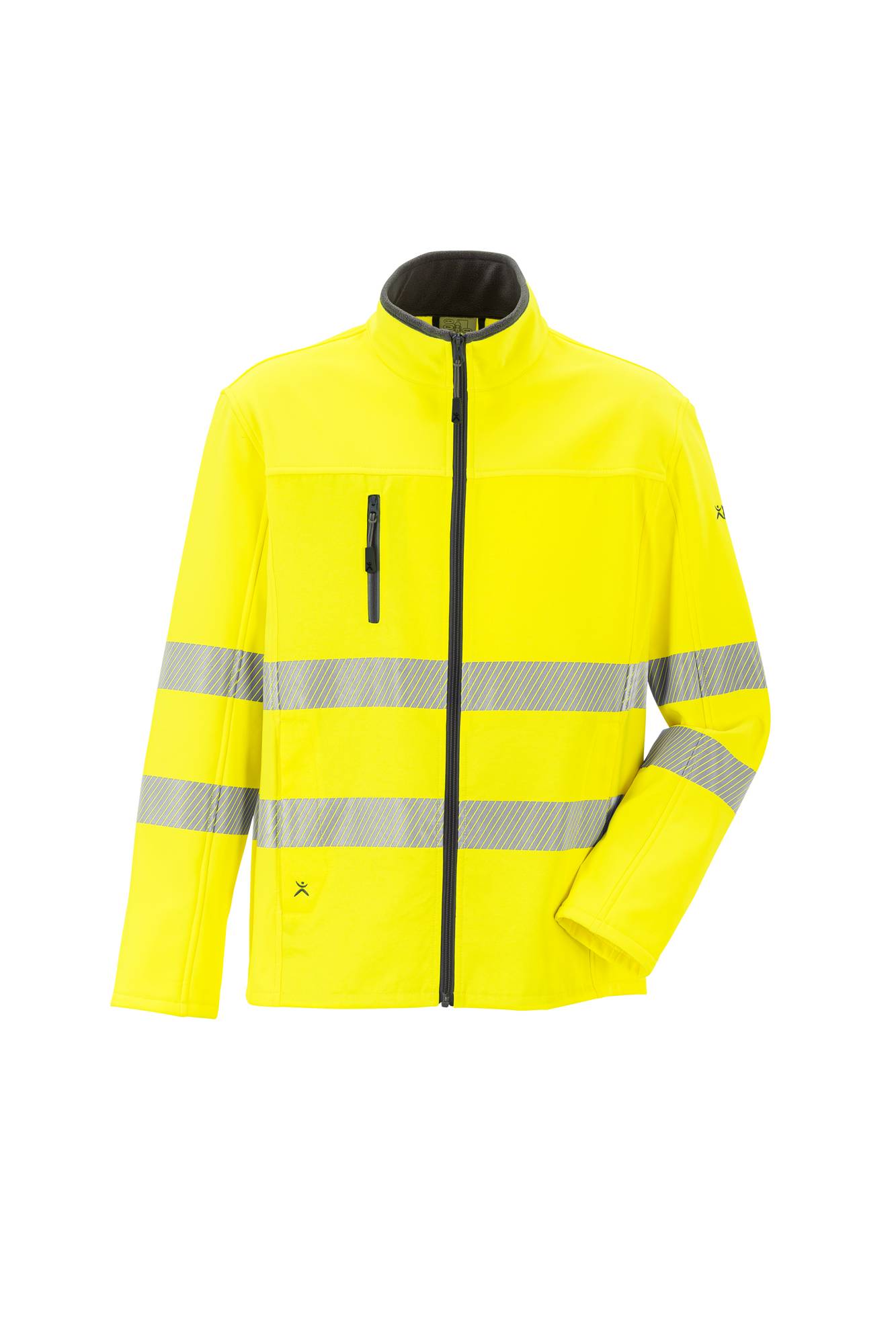 Planam Norit Warnschutz Herren Hybridjacke gelb 48 5901048