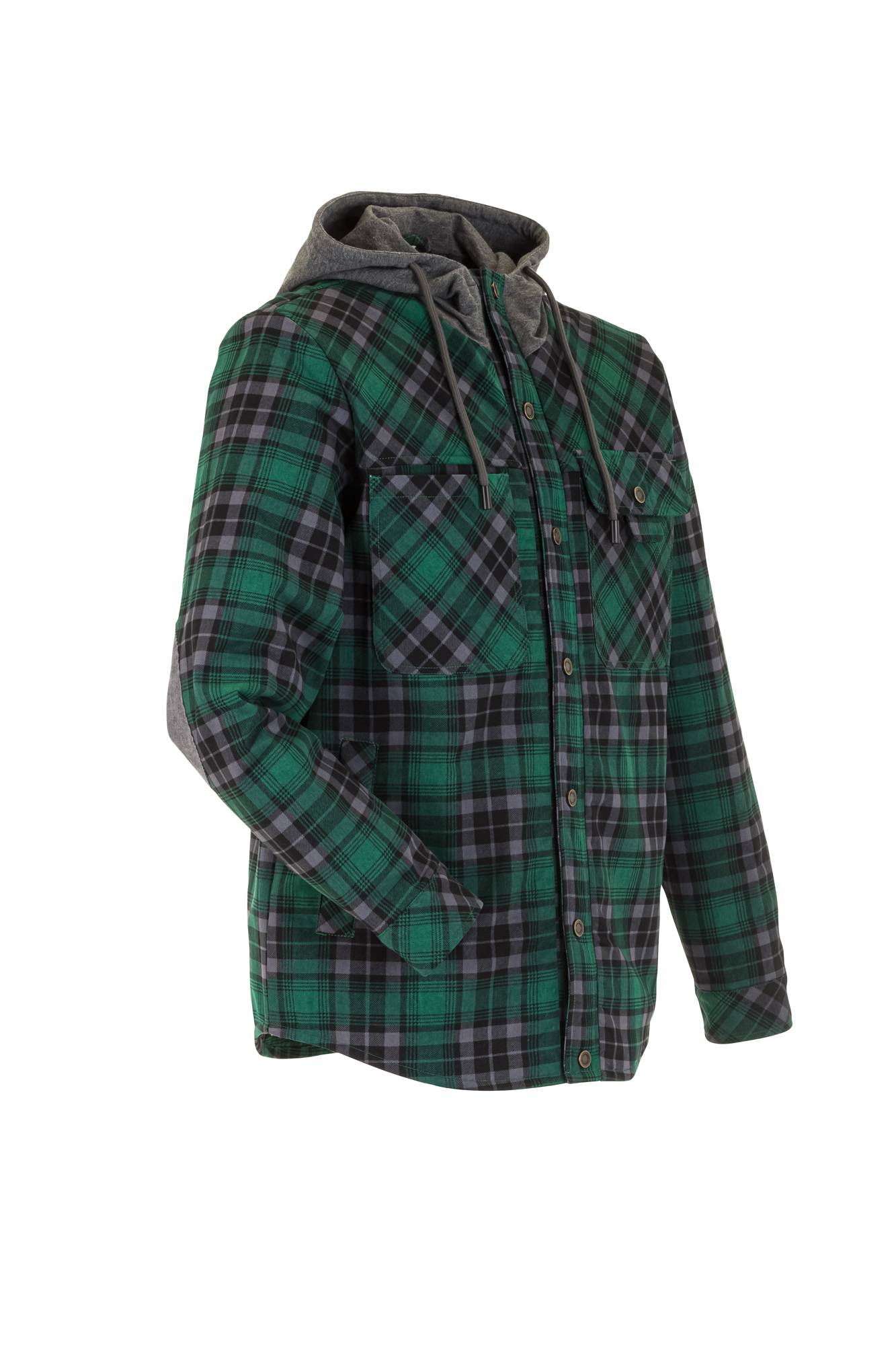 Planam Outdoor Thermohemd grün/schiefer XL 3775056