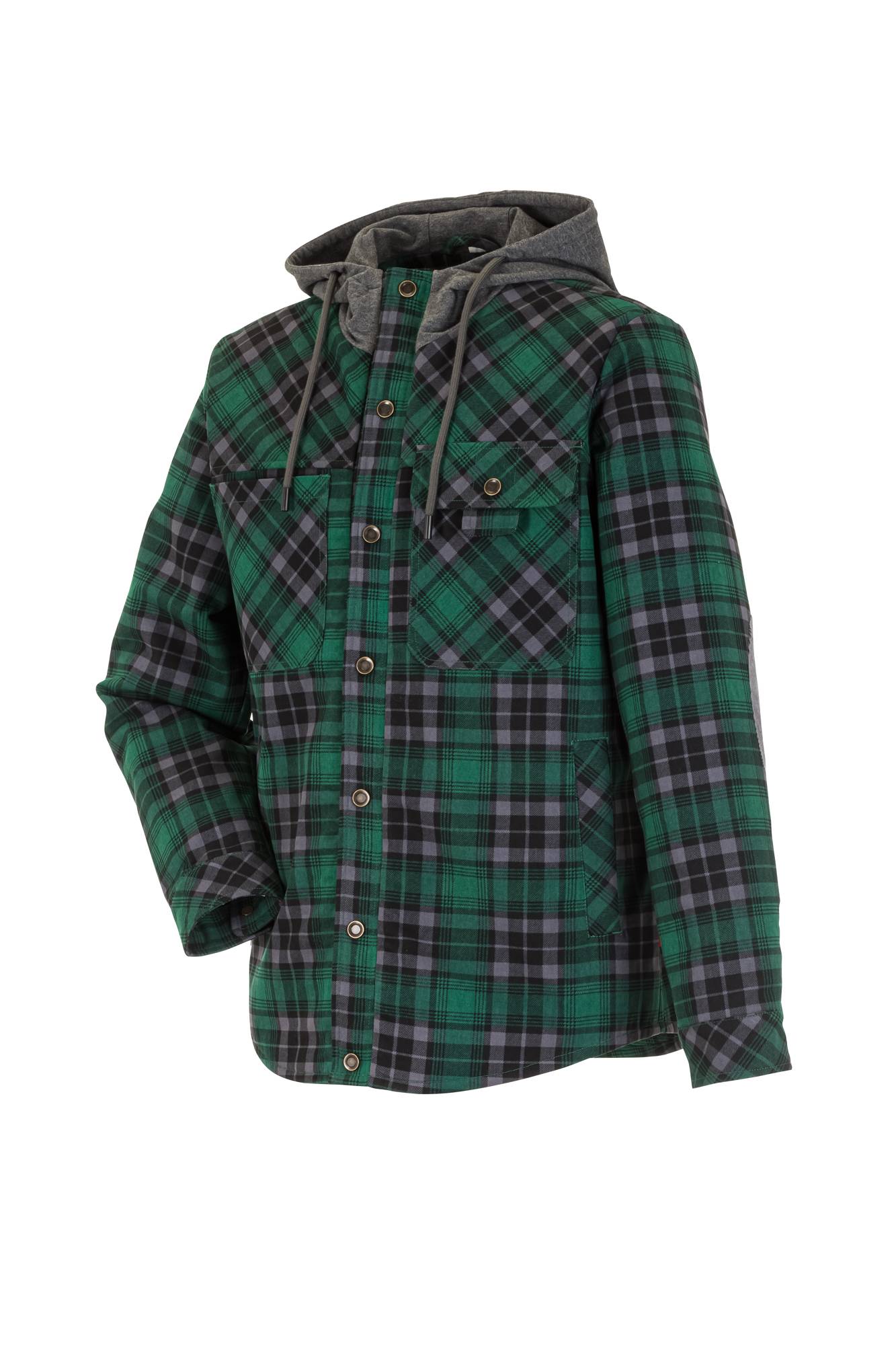 Planam Outdoor Thermohemd grün/schiefer XL 3775056