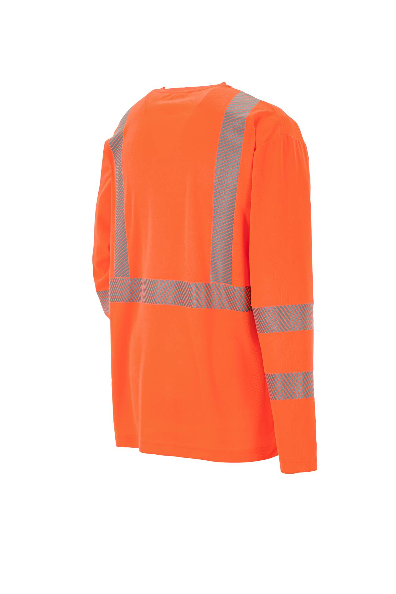 Planam Norit Warnschutz T-Shirt langarm orange S 5885044