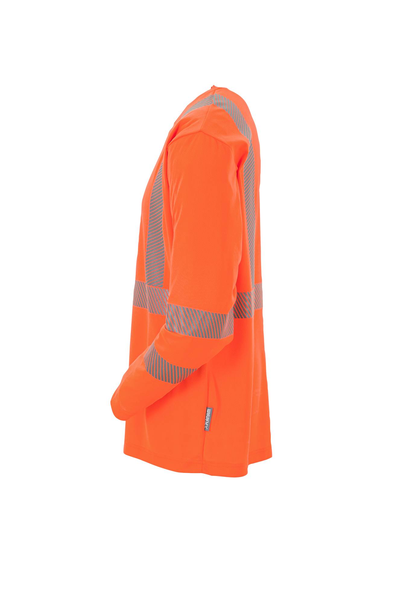 Planam Norit Warnschutz T-Shirt langarm orange S 5885044