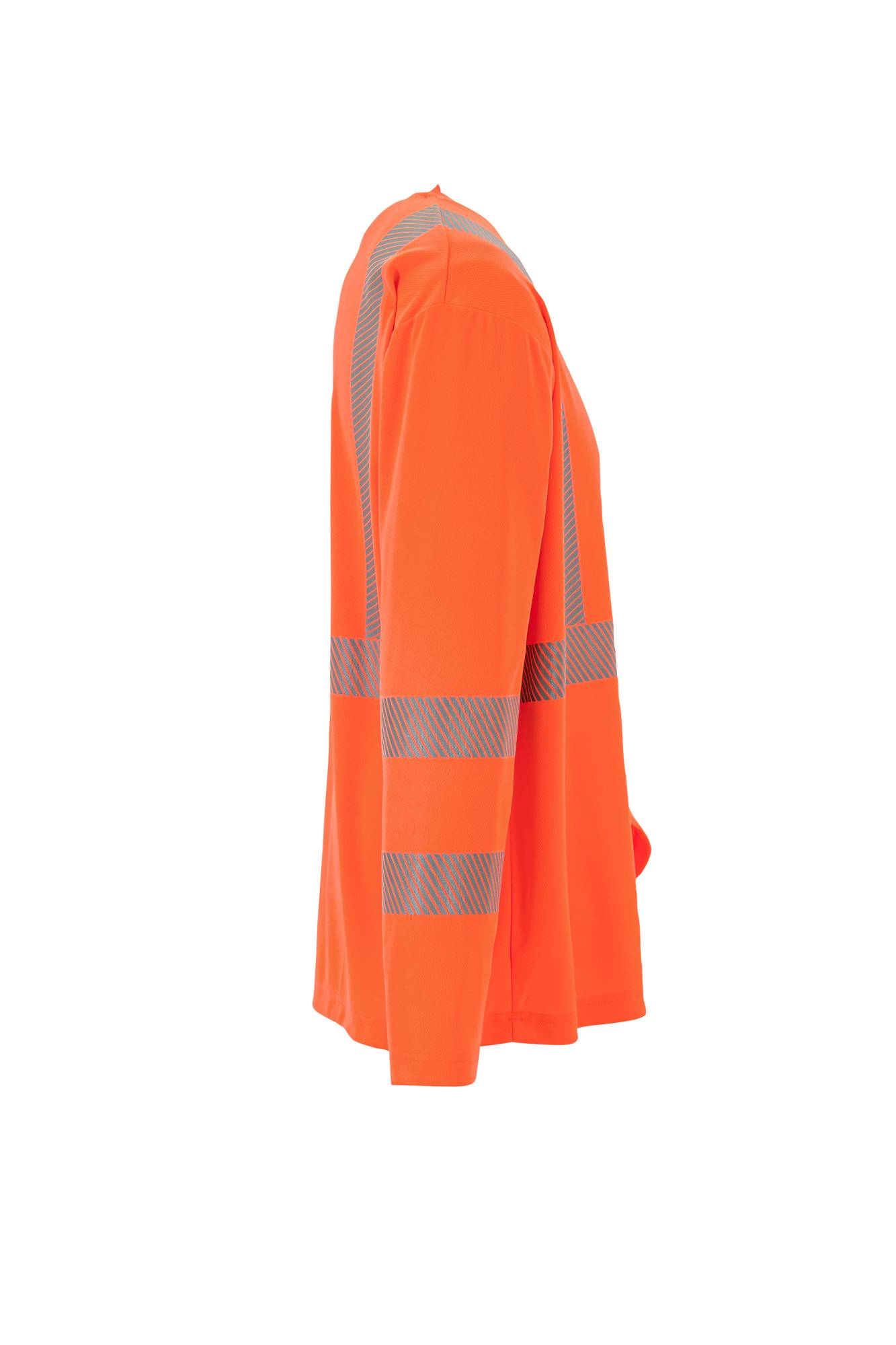 Planam Norit Warnschutz T-Shirt langarm orange 4XL 5885068