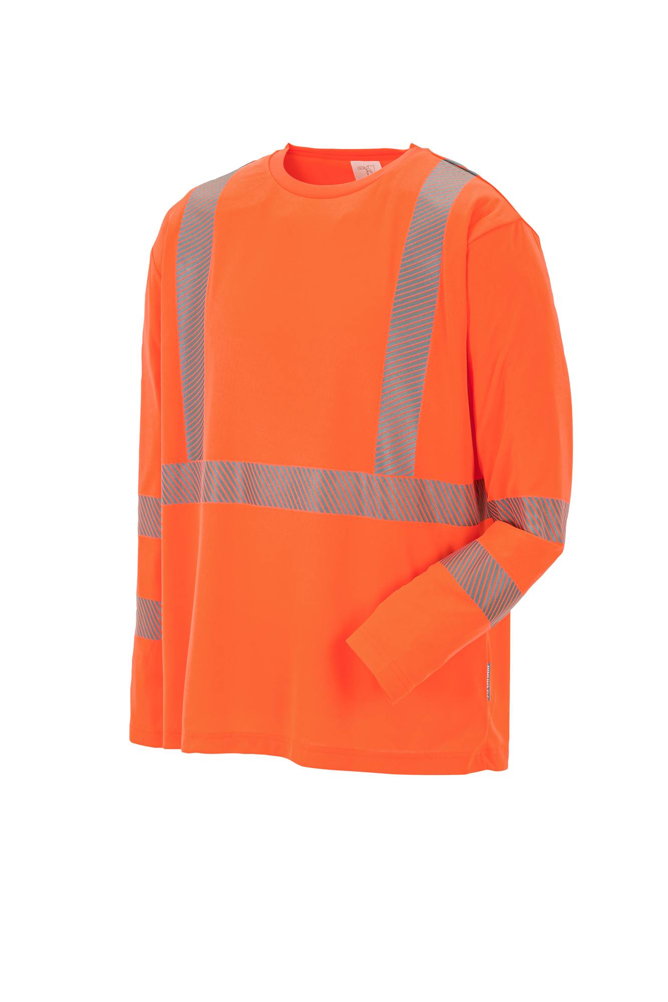 Planam Norit Warnschutz T-Shirt langarm orange 4XL 5885068