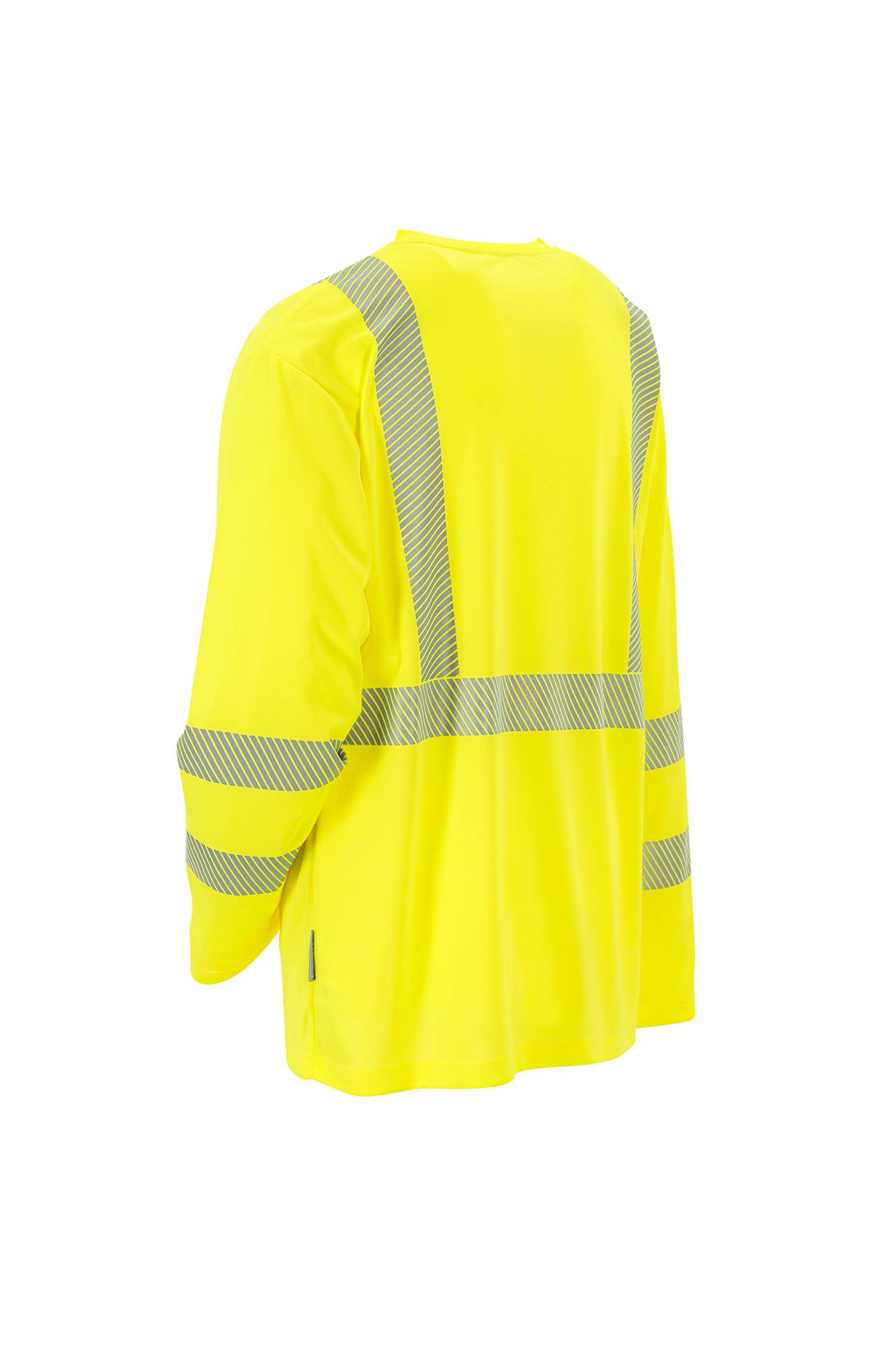 Planam Norit Warnschutz T-Shirt langarm gelb M 5886048