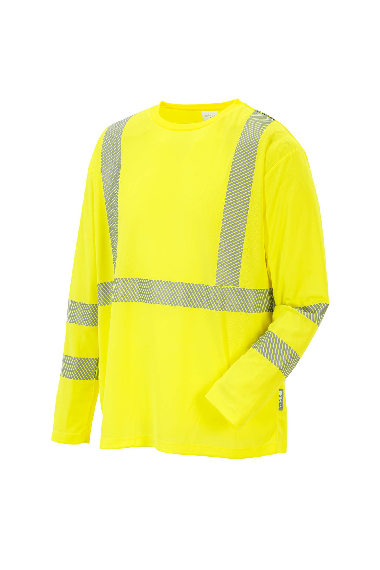 Planam Norit Warnschutz T-Shirt langarm gelb M 5886048