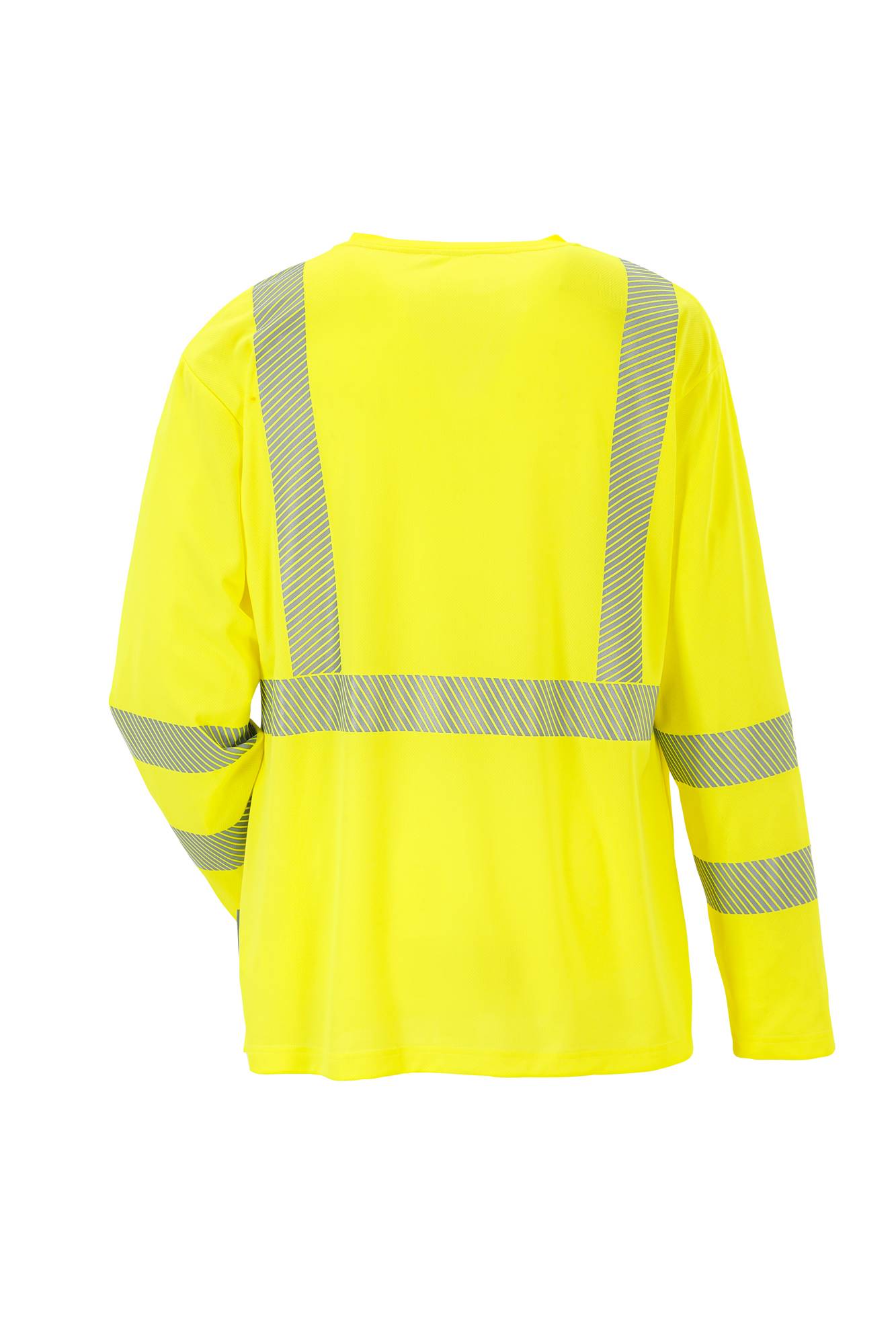 Planam Norit Warnschutz T-Shirt langarm gelb M 5886048