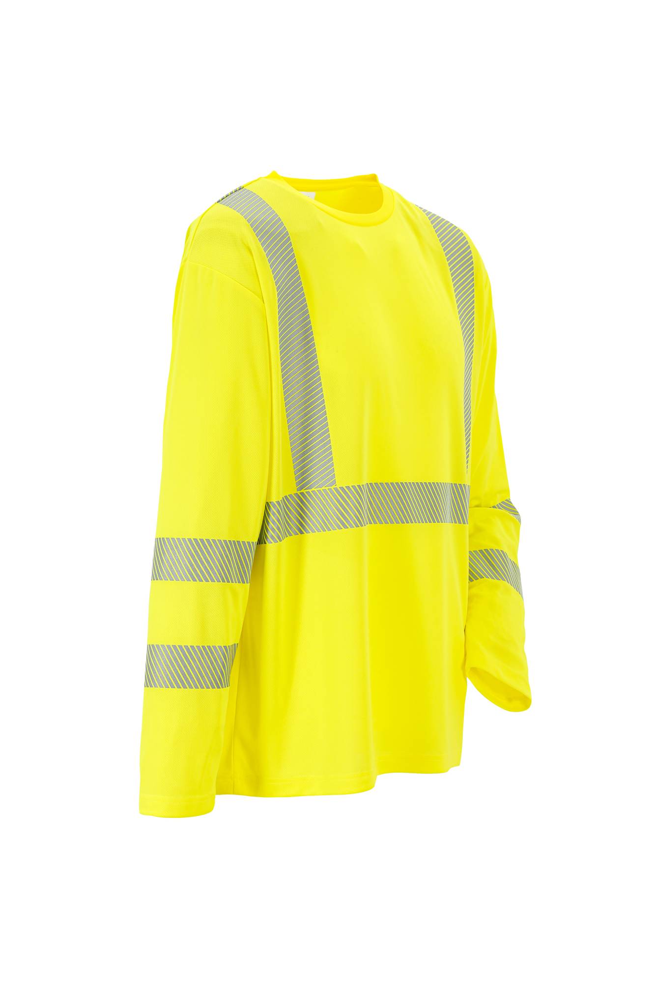 Planam Norit Warnschutz T-Shirt langarm gelb XXL 5886060