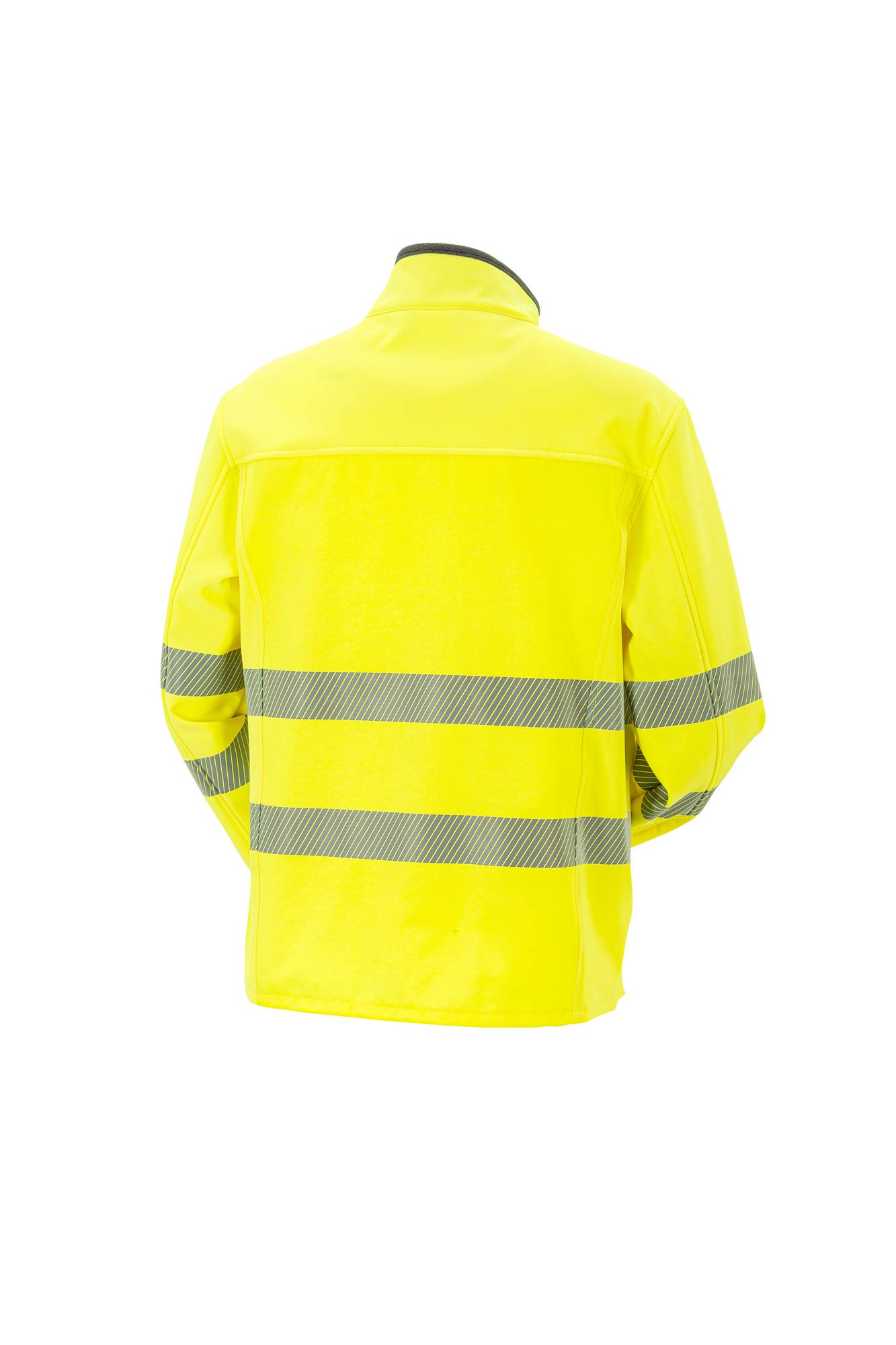 Planam Norit Warnschutz Herren Pure Softshelljacke gelb 90 5911090