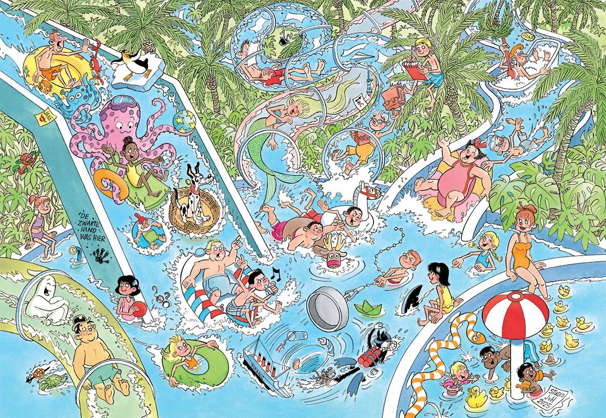 Jan van Haasteren Junior 22 - Wasserrutschen - Wahnsinn - 360 Teile