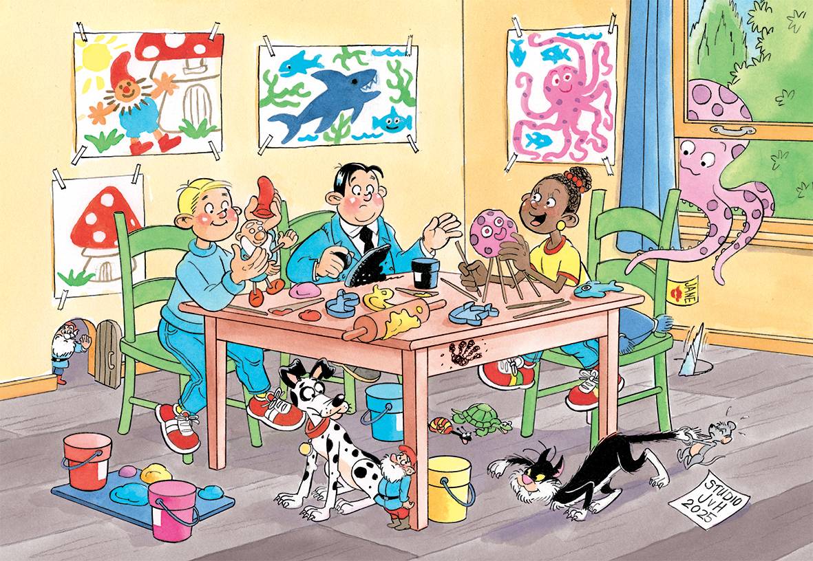 Jan van Haasteren Junior 20 - Kreativ mit Ton (150 Teile)