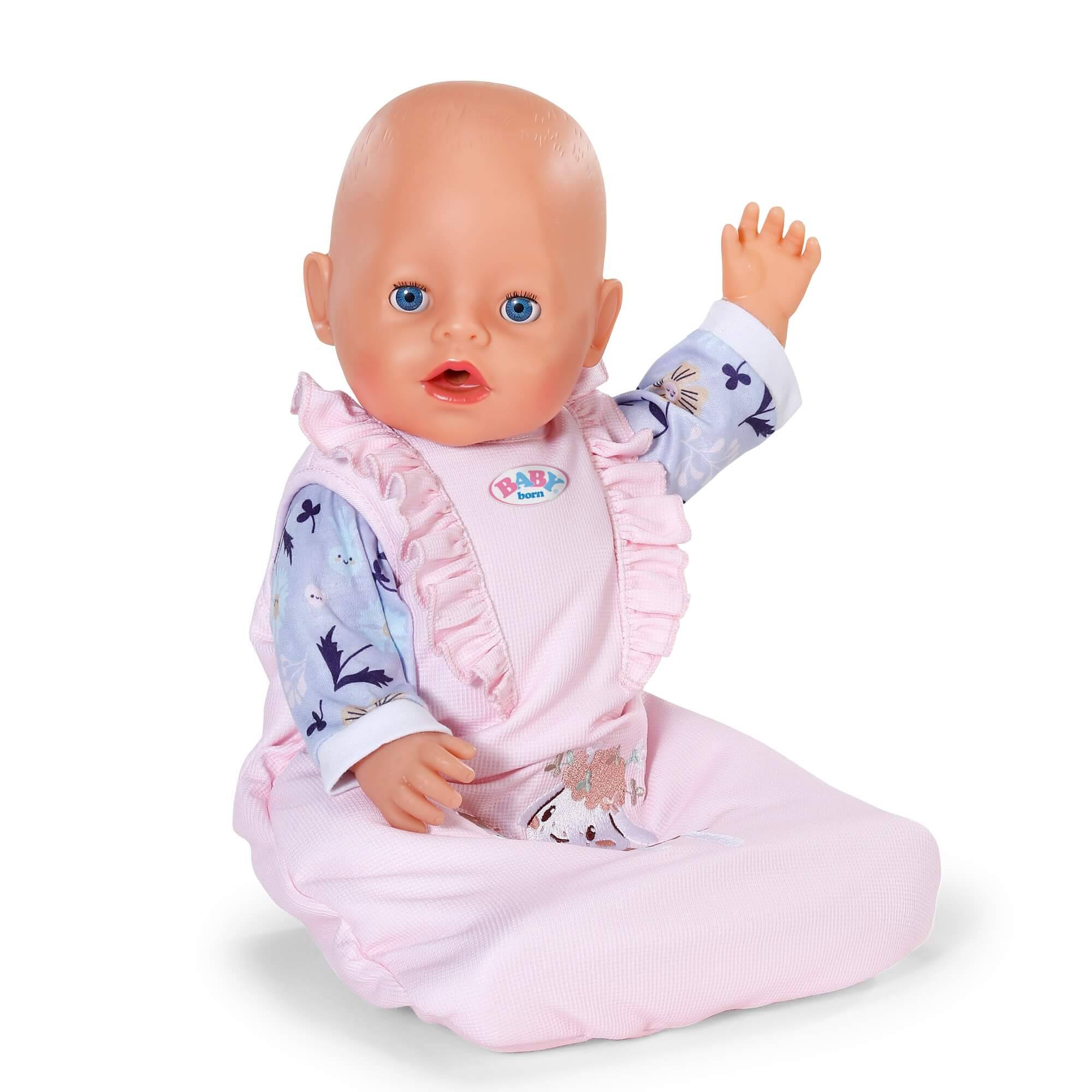 Zapf Creation 837924 - BABY born Schlafsack Blumen