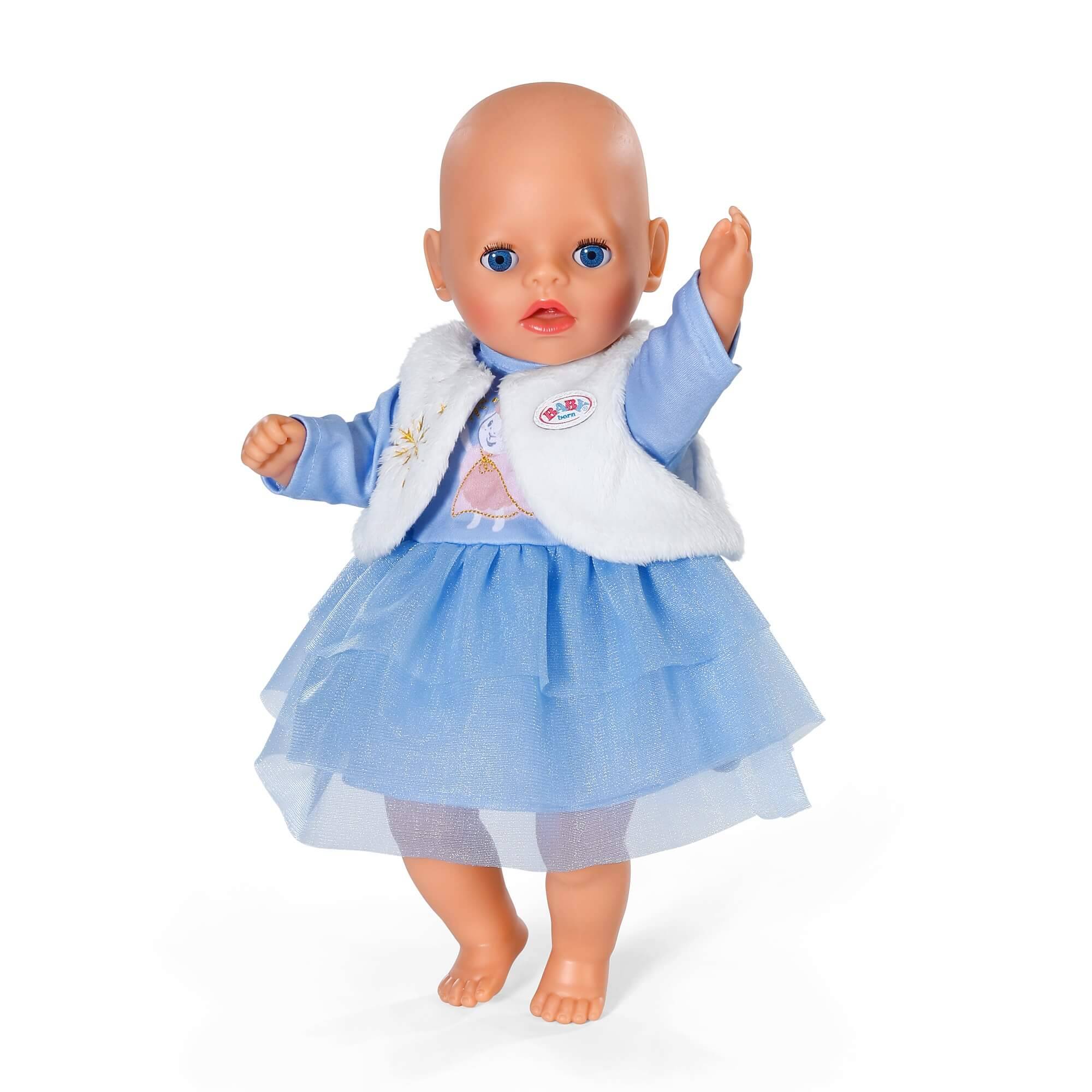 Zapf Creation 838822 - BABY born Winterkleid 36cm