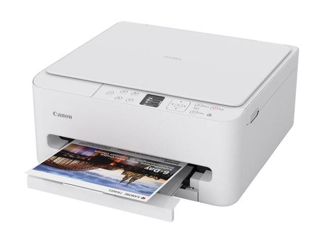 Canon PIXMA TS6550i 3 in 1 Tintenstrahl-Multifunktionsdrucker weiß