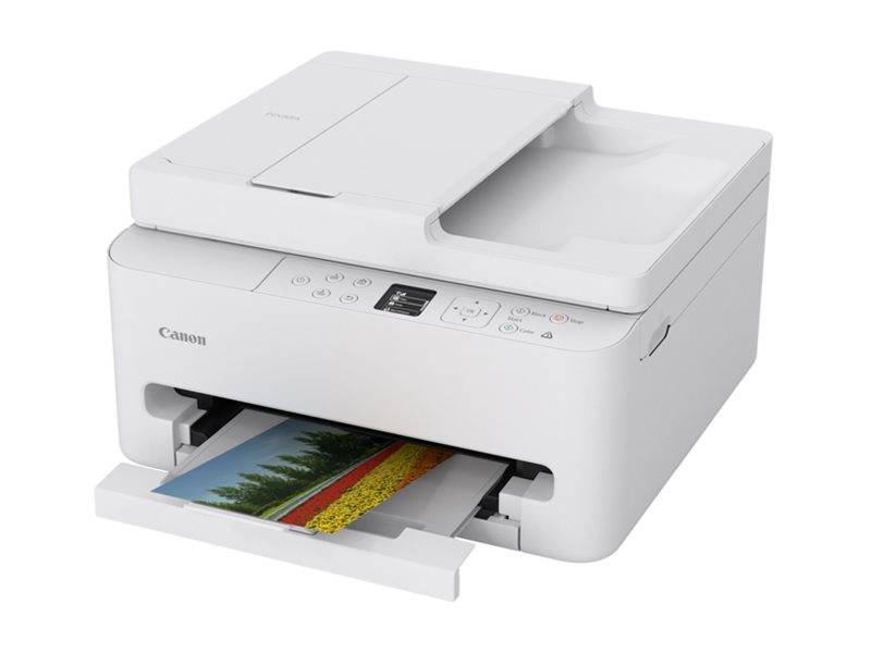 Canon PIXMA TS7550i 3 in 1 Tintenstrahl-Multifunktionsdrucker weiß