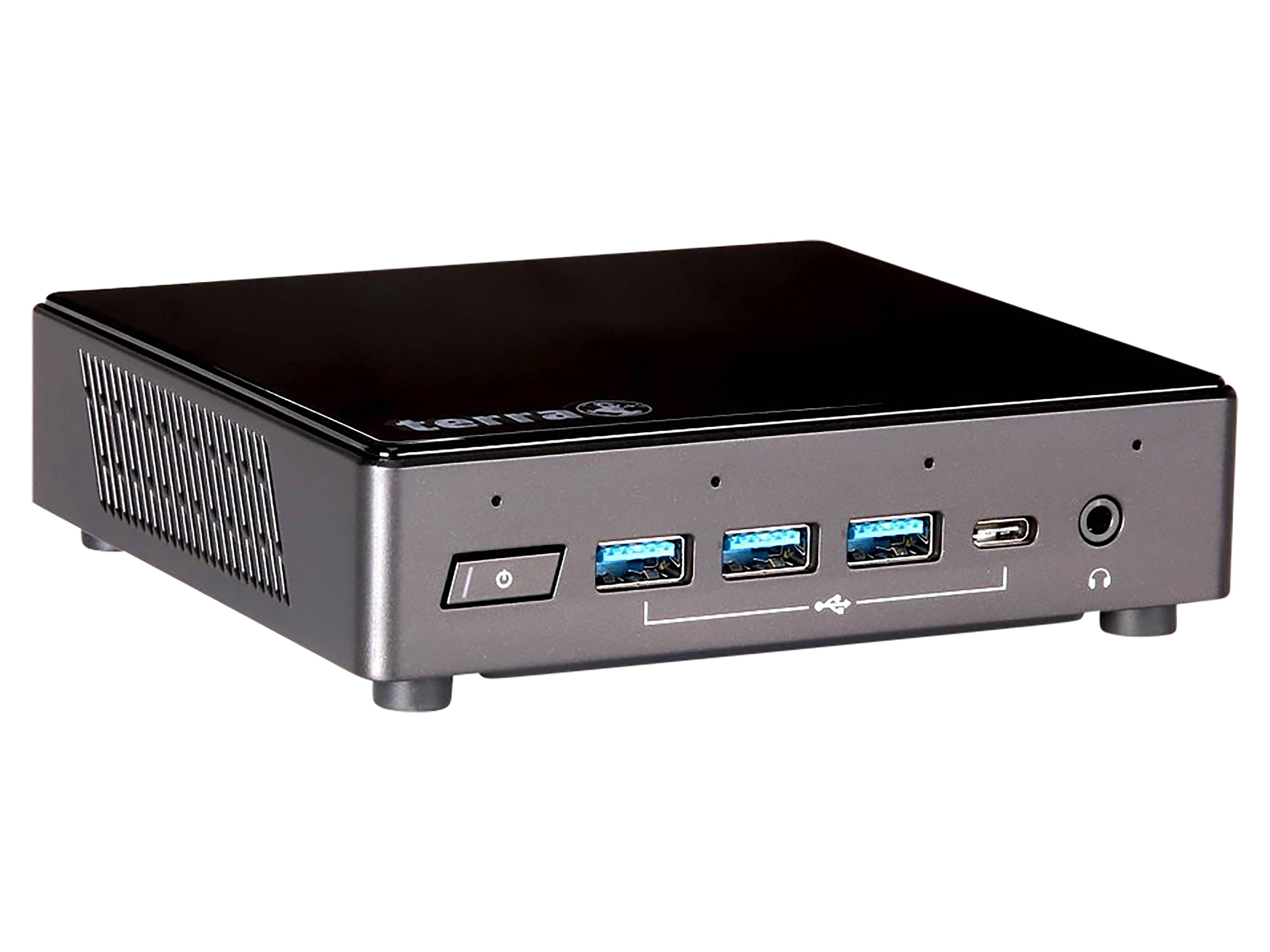 TERRA Micro-PC GreenLine 3100 Silent Intel® Celeron® N5100, 8 GB DDR5, 120 GB M.2 SSD NVME