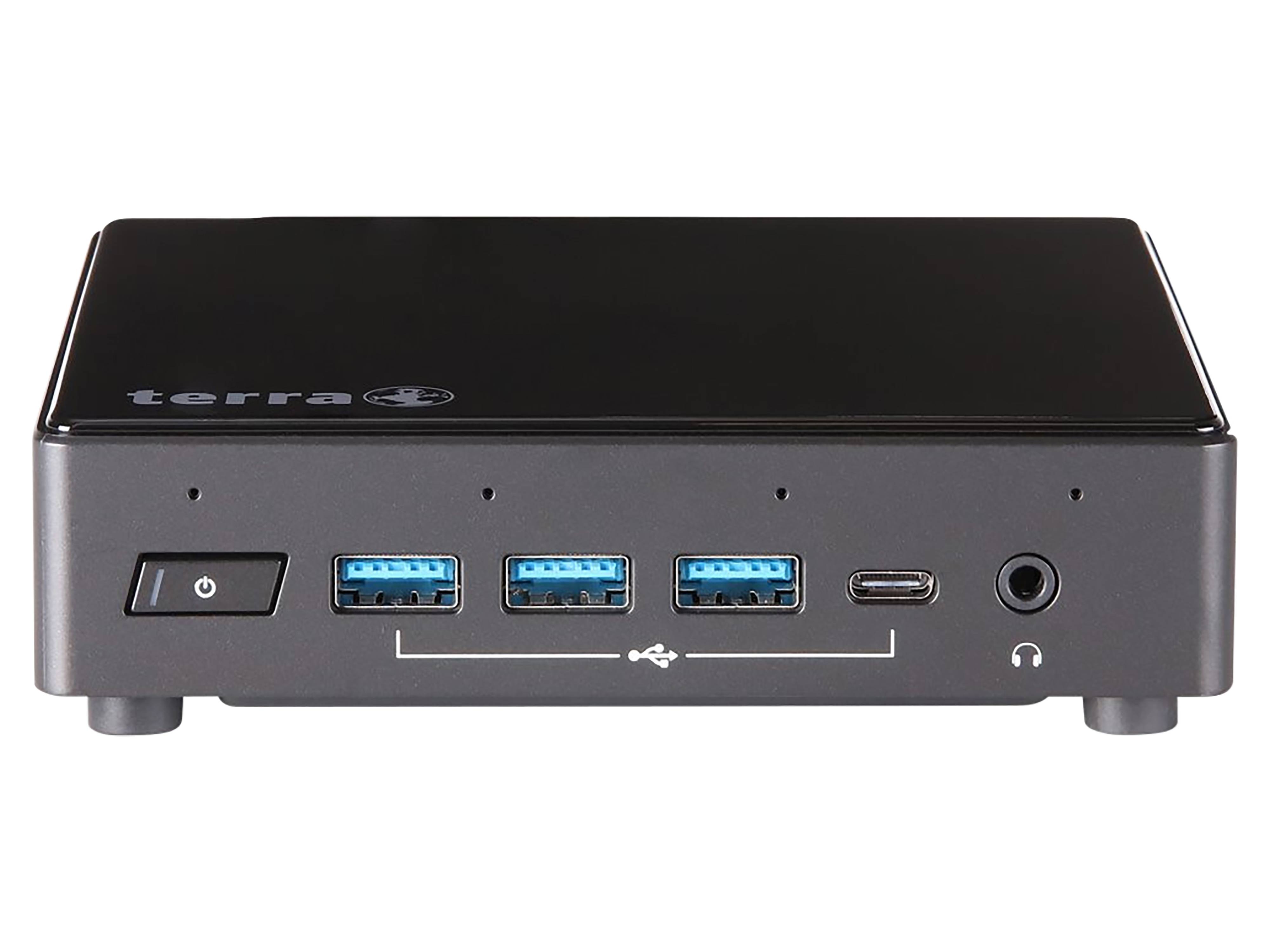 TERRA Micro-PC GreenLine 3100 Silent Intel® Celeron® N5100, 8 GB DDR5, 120 GB M.2 SSD NVME