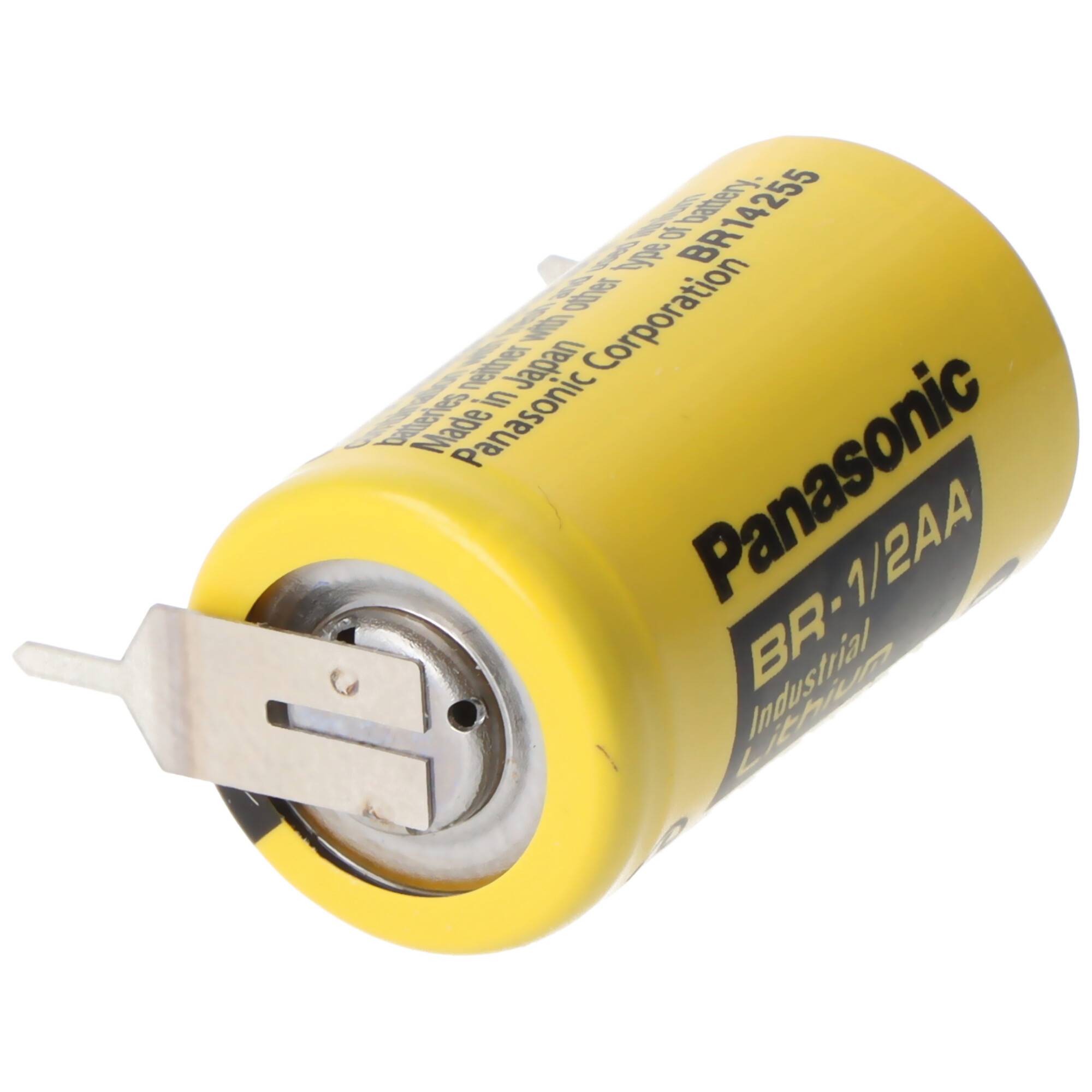 Panasonic BR-1/2AA Lithium Batterie BR- 1/2 AA 1er Print +/-