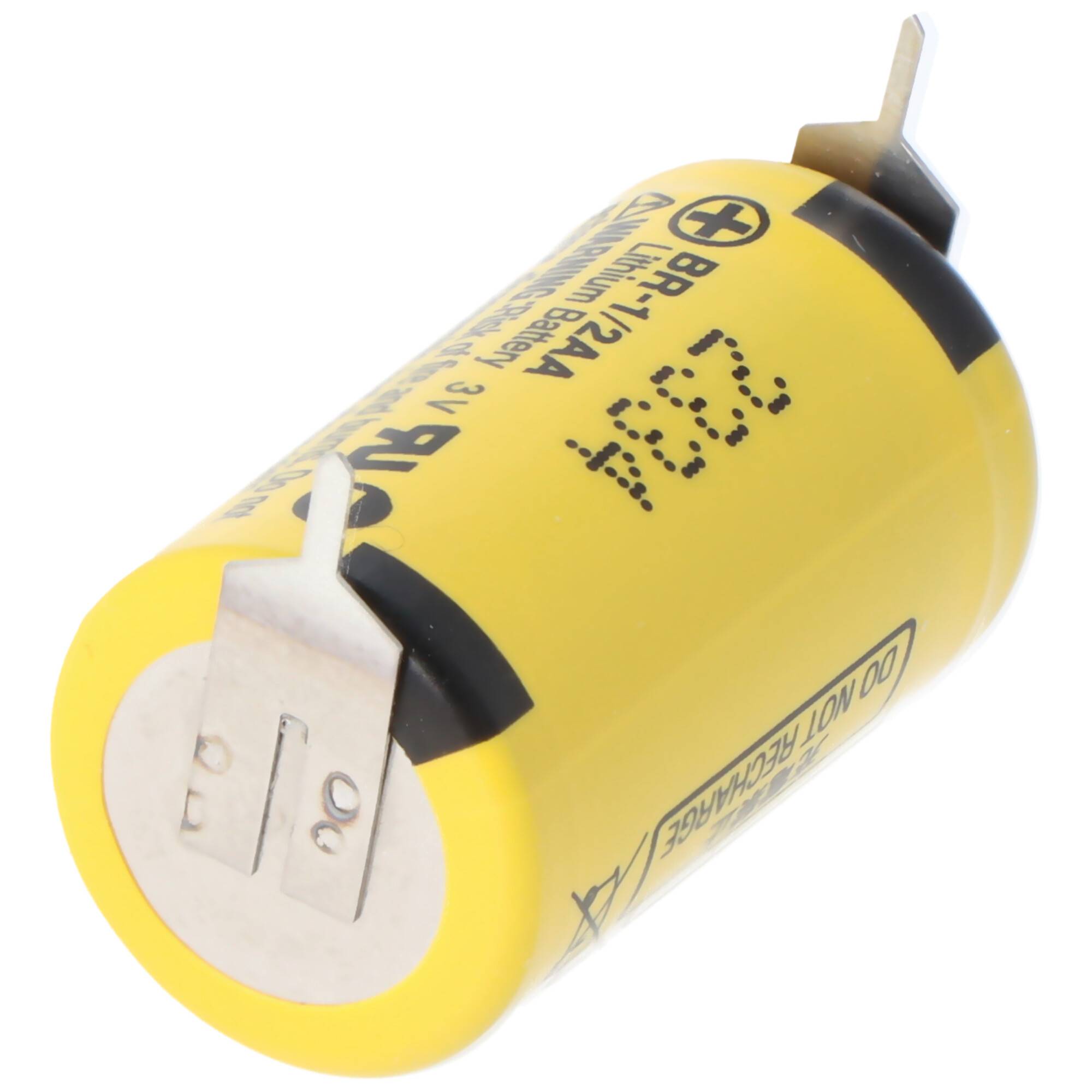 Panasonic BR-1/2AA Lithium Batterie BR- 1/2 AA 1er Print +/-