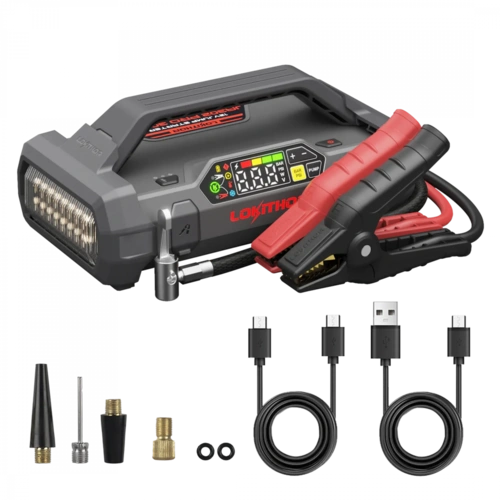 Lokithor JA302 Pro Jumpstarter 12V 3000A mit Kompressor Lokithor JA302 Pro Jumpstarter 12V 3000A mit Kompressor