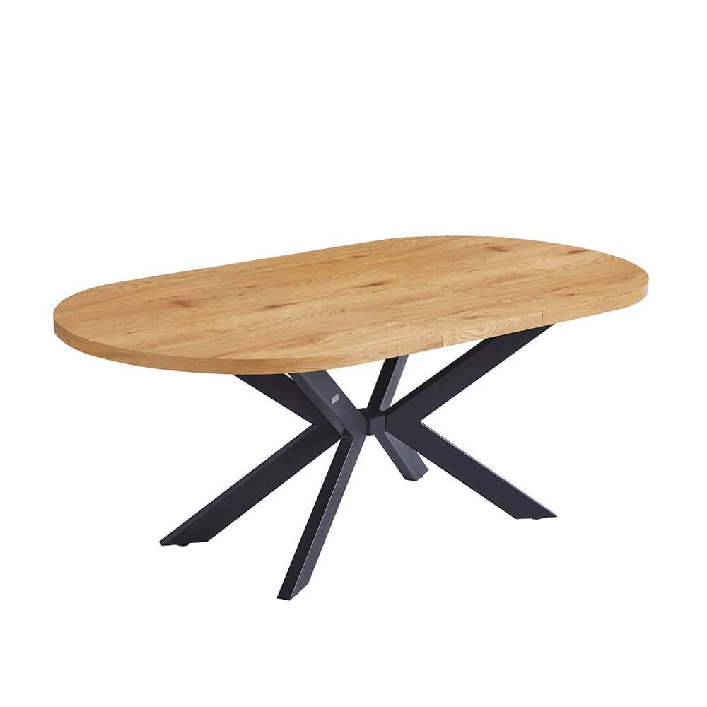 ESSGRUPPE AVENTI - Ausführung: NODA Webstoff Grau / Braun, Menge: 8 Stühle