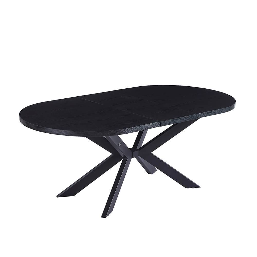 ESSGRUPPE AVENTI - Ausführung: NODA Webstoff Grau / Braun, Menge: 8 Stühle