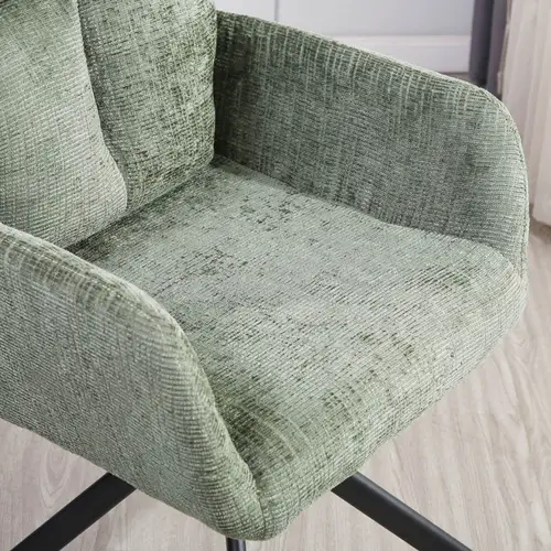 ESSZIMMERSTUHL ALUNA - Farbe: Chenille Grün, Menge: 9 ESSZIMMERSTUHL ALUNA - Farbe: Chenille Grün, Menge: 9