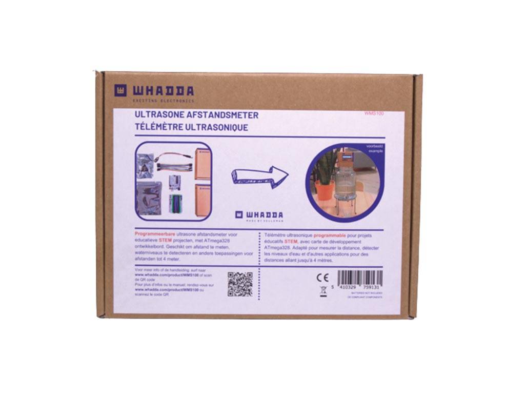 Abstand und Wasserstand eingestellt