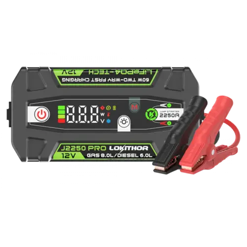 Lokithor J2250 PRO Jumpstarter 12V 2250A LiFePO4 Lokithor J2250 PRO Jumpstarter 12V 2250A LiFePO4