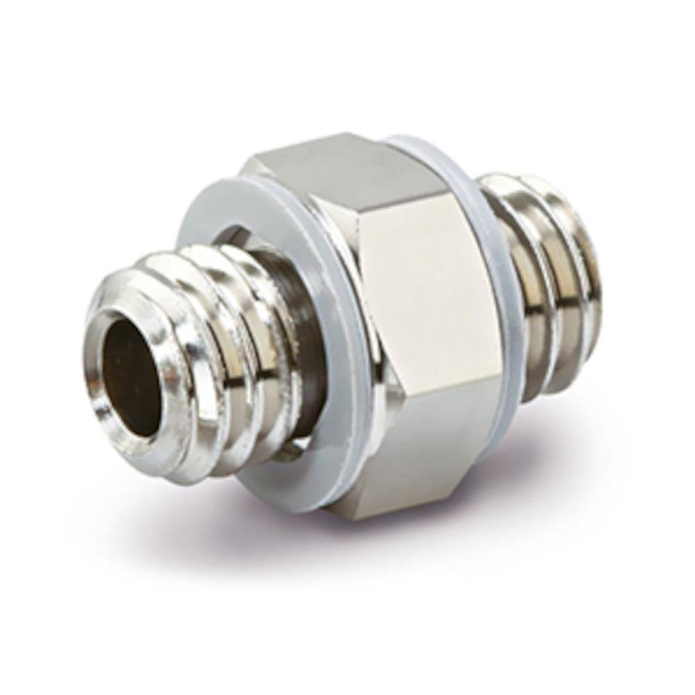 Doppelnippel MS-5N - Edelstahl - 2x M5 AG - bis 1.0 Mpa - Preis per Stück