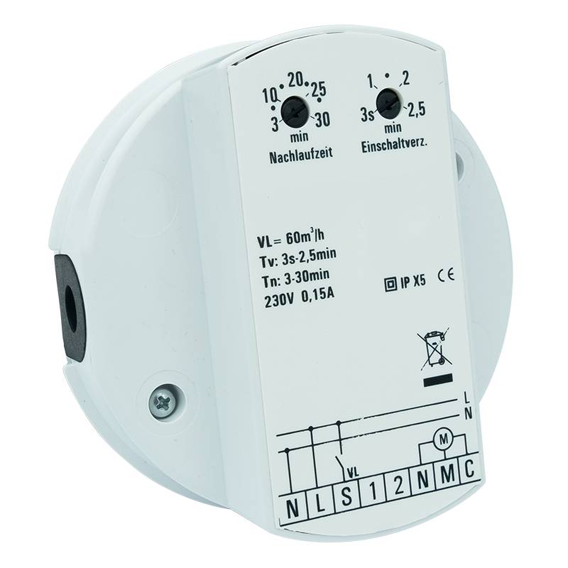 Lüftermotor AC mit neutraler Fassade BL Valeo2 AC von Blauberg - 8070167