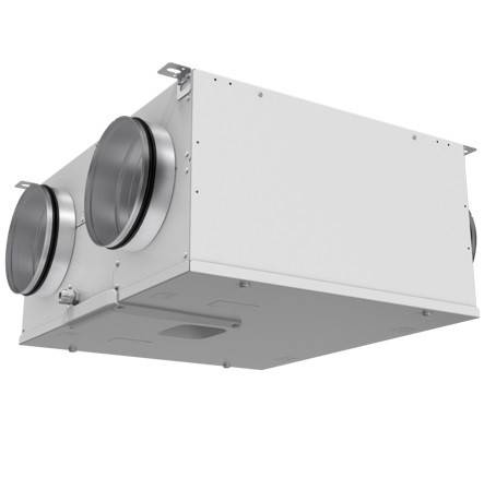 Kermi x-well Wohnungslüftungsbox VAV 400 L, DN160, Zuluft links - Y1401160001K