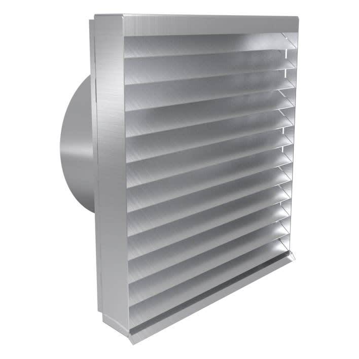 Kermi x-well Wetterschutzgitter NW 100, Edelstahl, Modell 2025 - Y2401100013K