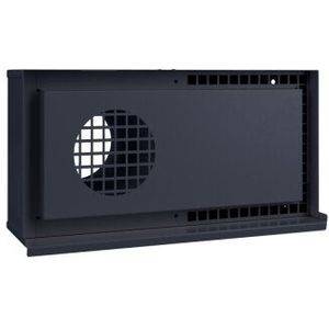 Kermi x-well Wetterschutzgitt. doppelt NW160, waagrecht, f. Wandeinbau, RAL7016 - Y2401160009K