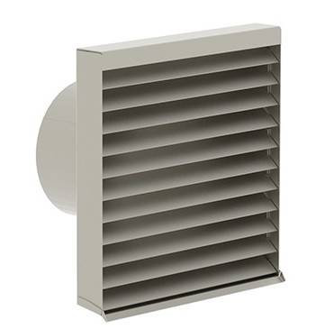 Kermi x-well Wetterschutzgitter NW 180, Edelstahl - Y2401180003K