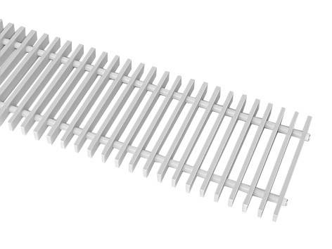 Kermi R-Rost 120x20x500 RR Alu natur - ZR1R050XAK