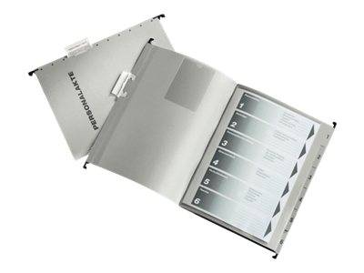 LEITZ Personalmappen Personalakte grau, 15 St.