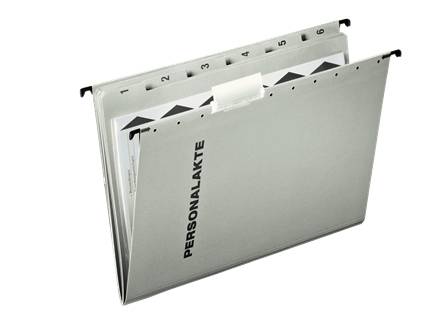 Esselte Leitz Hängeregister - 6 Teile - vorgedruckt: 1-6