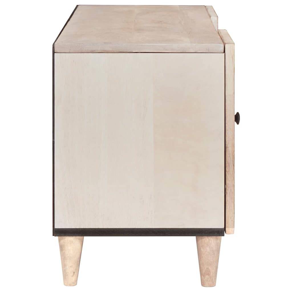 vidaXL TV-Einheiten mit Schubladen Weiß 105 x 33 x 46 cm Holzwerkstoff