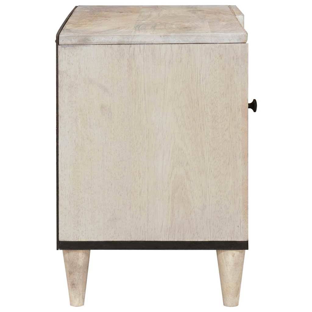 vidaXL TV-Einheiten mit Regal Weiß 80 x 33 x 46 cm Holzwerkstoff
