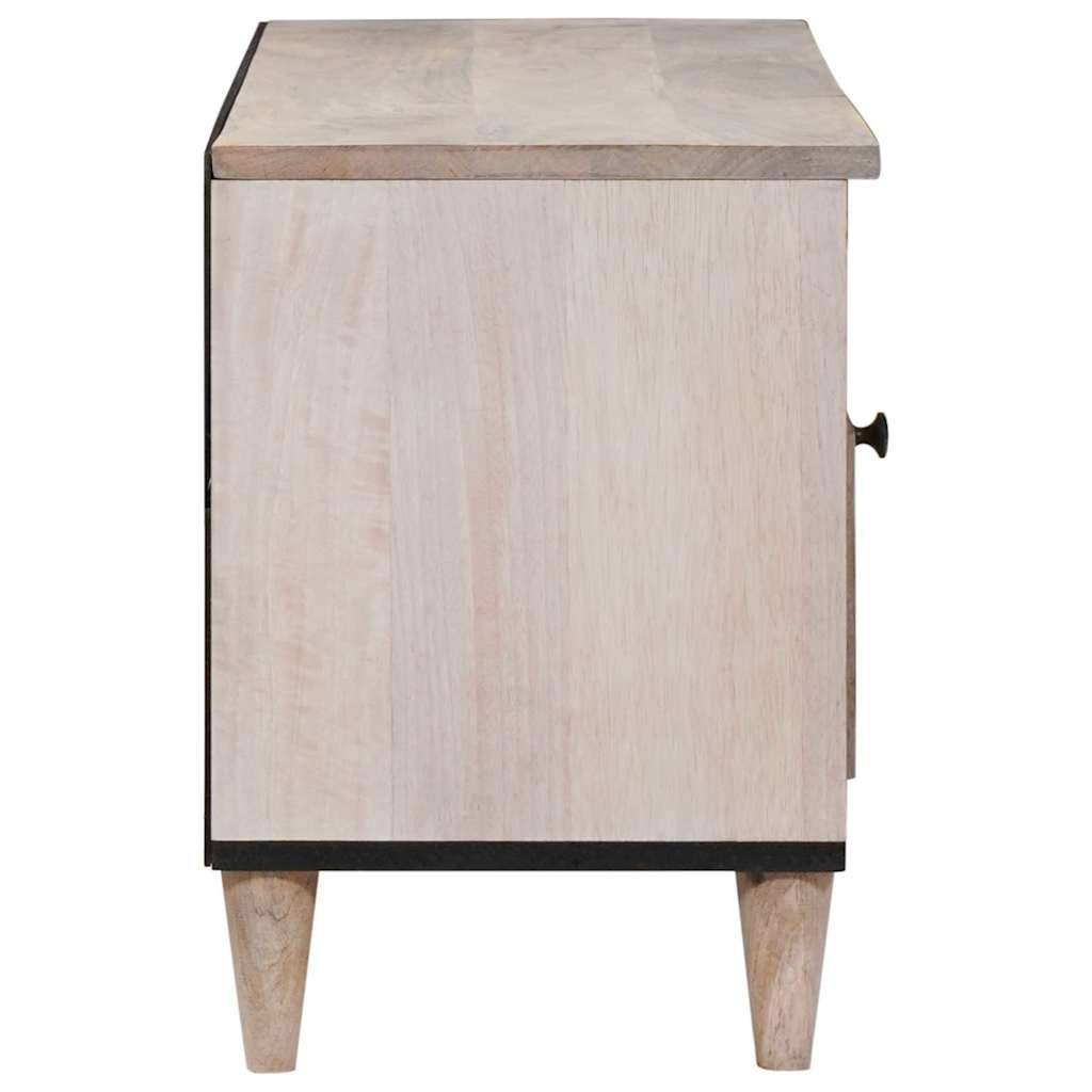 vidaXL TV-Einheiten mit Schubladen Weiß 105 x 33 x 46 cm Holzwerkstoff