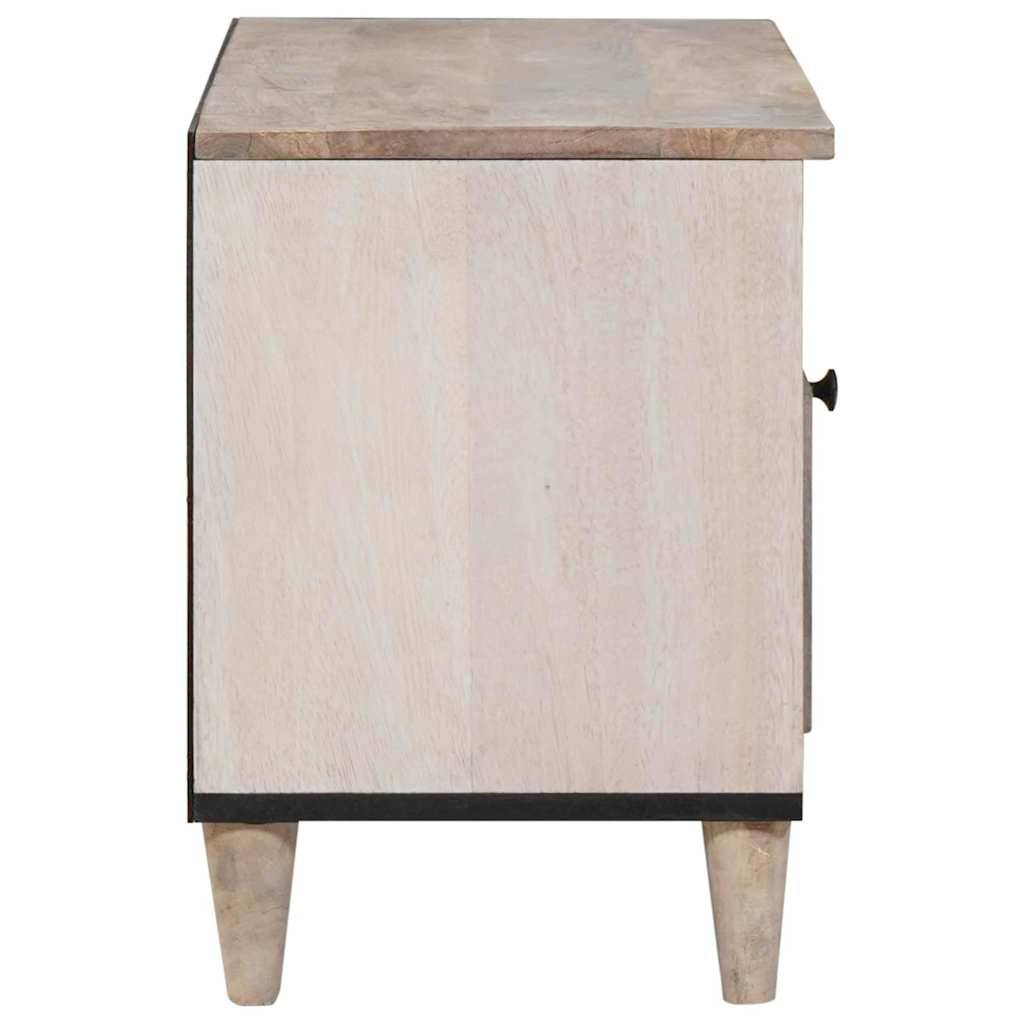 vidaXL TV-Einheiten mit Schubladen Weiß 80 x 33 x 46 cm Holzwerkstoff