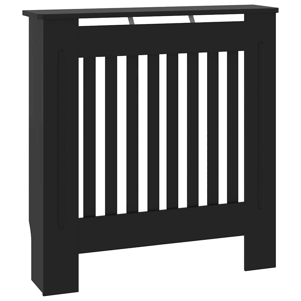 vidaXL Heizkörperabdeckung Schwarz 78 x 19 x 81,5 cm Holzwerkstoff